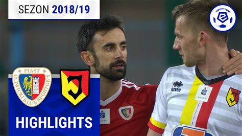 Piast Gliwice Jagiellonia Białystok 1 1 SKRÓT Ekstraklasa 2018 19