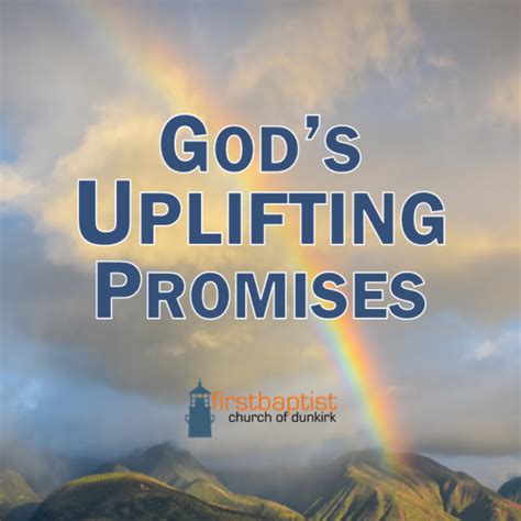 God’s Uplifting Promises — First Baptist Church Dunkirk