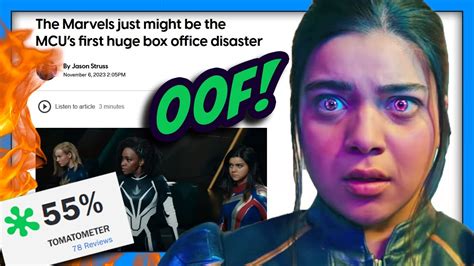 The Marvels Is Rotten And Headed For Disaster Of A Box Office Opening