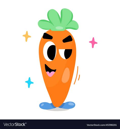 Carrot Royalty Free Vector Image - VectorStock