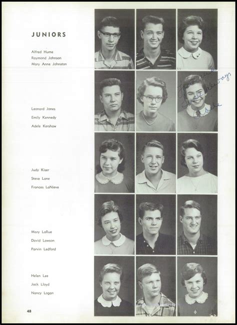 1958 West High School Yearbook | High school yearbook, West high school ...