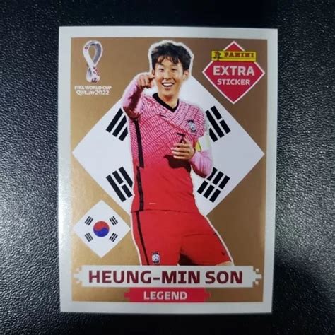 Heung Min Son Bronze Legend Figurinha Copa Mercadolivre