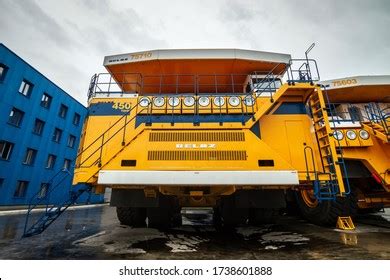 20190814 Belaz Car Factory Belarus Belaz Stock Photo 1738601888 ...