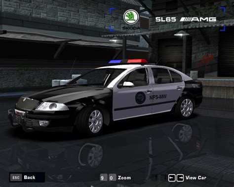 Need For Speed Most Wanted Car Showroom LRF Modding s 2010 Škoda