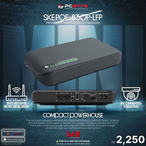 Pc Byte Computer Parts and Accessories-BAGUIO - 🔌 Never Lose Power