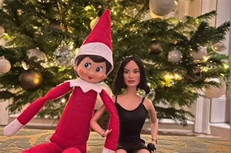 Best Celebrity Elf On The Shelf Inspiration From Staceys Spa To Rochelles Toast Ok Magazine