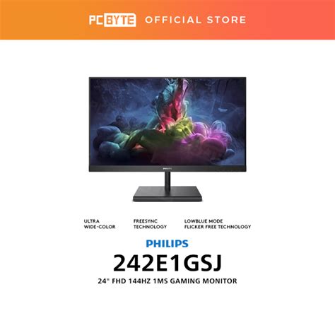 Philips 242E1GSJ 24 FHD 144Hz 1ms VA Gaming Monitor Lazada