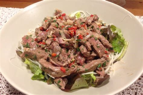 Recette de Salade Thaï au boeuf