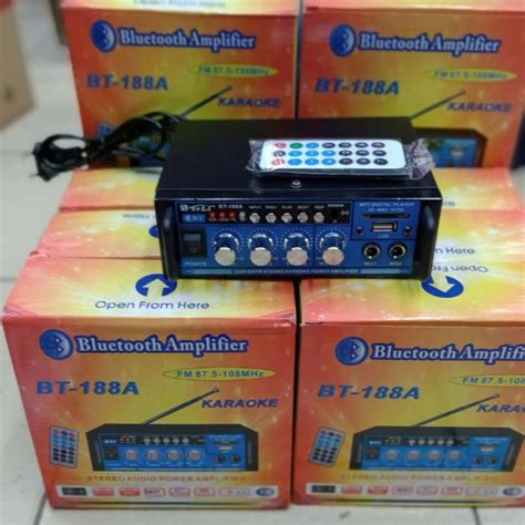 Power Amplifier Mini Teli Bt A Bluetooth Usb Radio Lazada Indonesia