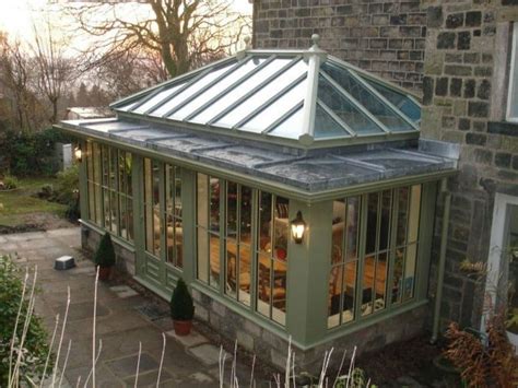 Custom Built Modern Aluminium Orangeries Room Outside