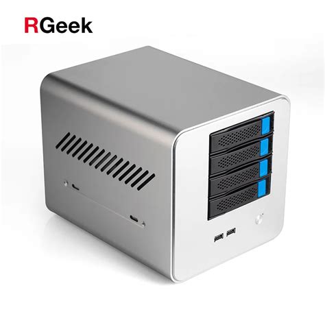 Rgeek Custom Nas04b Nas 4 Bay 3,5 Дюйма Hdd Горячая Замена Nas Mini Itx ...