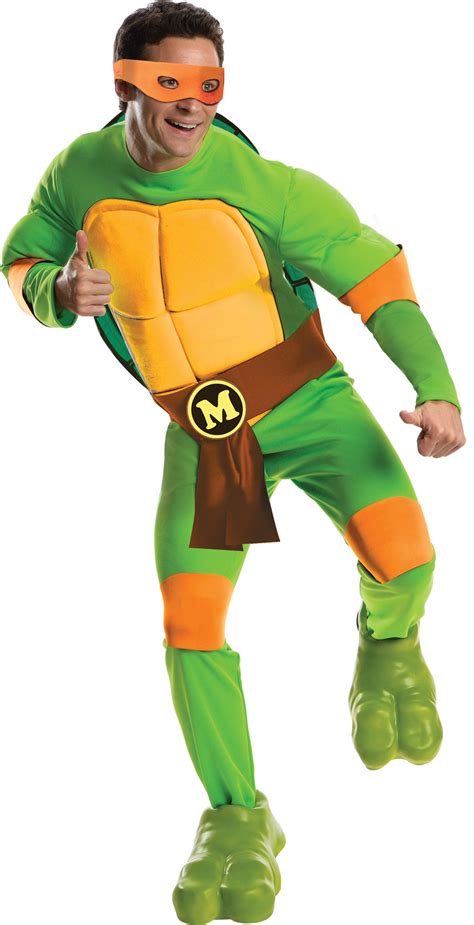 Deluxe Michelangelo Costume - CostumePub.com