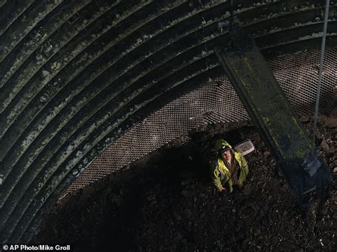 Workers In The Longest Tunnel In The World To Fix New York City