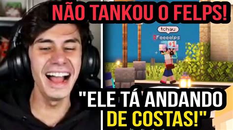 O Felps É Muito AleatÓrio Kkkkk Minecraft Qsmp Youtube