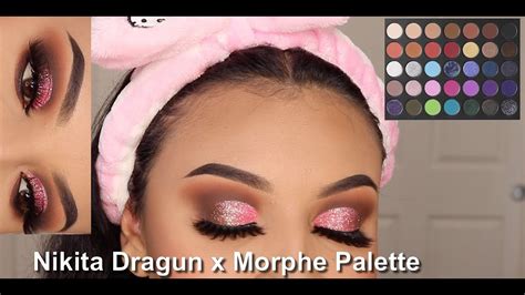 Nikita Dragun X Morphe Palette Makeup Tutorial Youtube