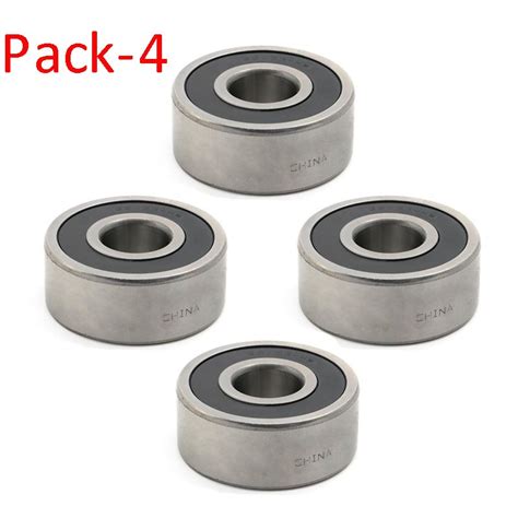 Pack Of 4 3 4 Front Rear Wheel Bearings For Harley Big Twins