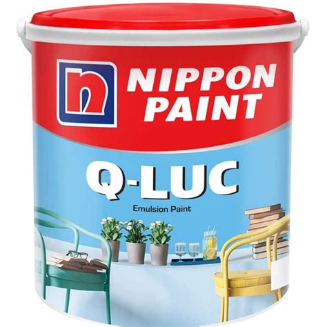 Jual CAT TEMBOK QLUC NIPPON PAINT 4 5 KG Shopee Indonesia