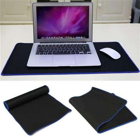 Techtongda Pc Laptop Mouse Mat Gaming Mouse Pad Soft Rubber Large Size