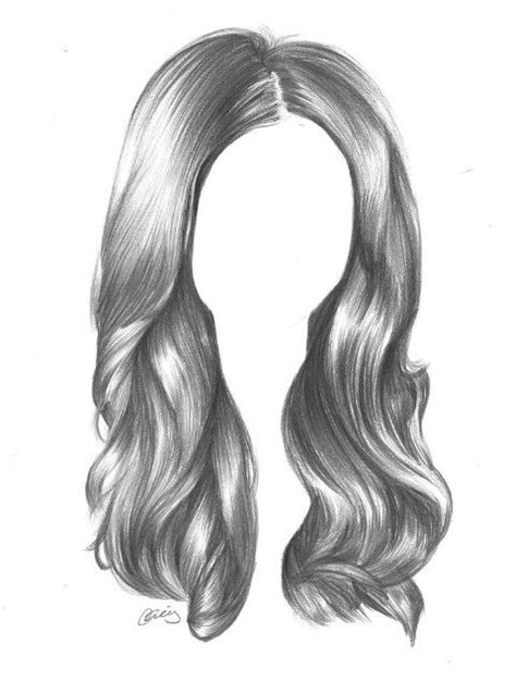 Cabello a lápiz Hair sketch How to draw hair Drawings pinterest