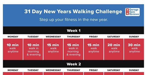 walking challenge  garage gym reviews