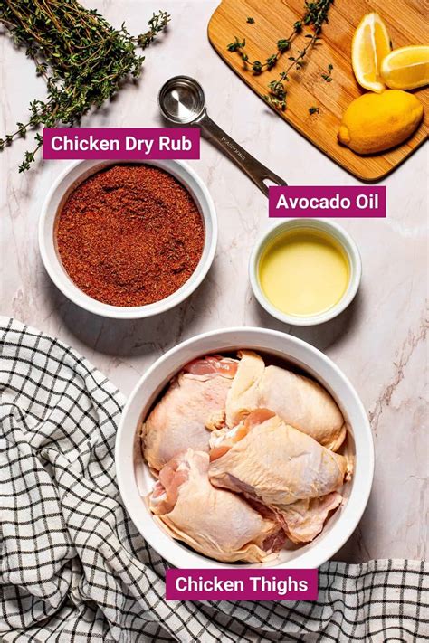 Air Fryer Dry Rub Chicken Thighs Dr Davinahs Eats