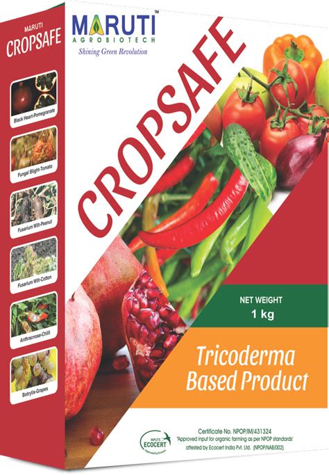 Bio Tech Grade Packaging Size 1 Kg Trichiderma Cropsafe Agricultural