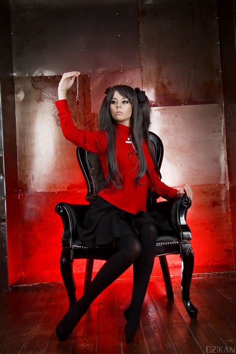 Fate/Stay Night - Rin Tohsaka cosplay by Disharmonica on DeviantArt