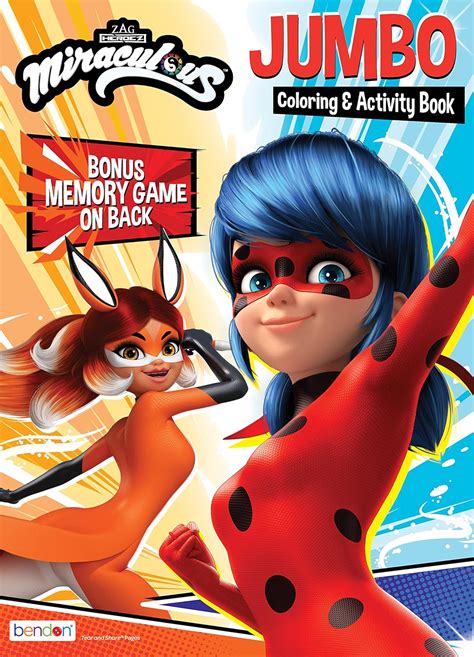 Miraculous Ladybug Bendon Libro Para Colorear P Ginas