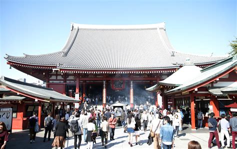 Templo Sensoji T Quio Attractions Viagens Jap O Jnto