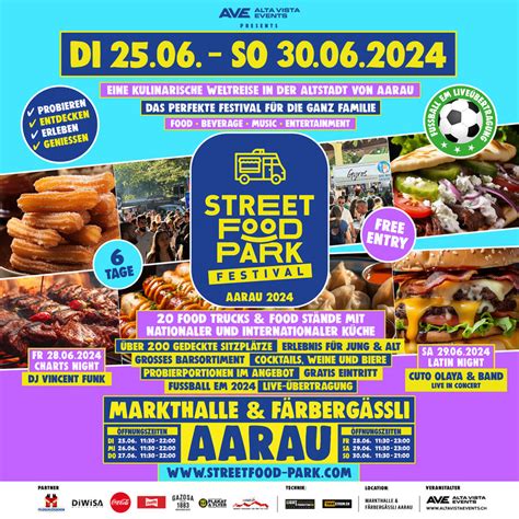 NÄCHSTE VERANSTALTUNGEN 2024 Street Food Park Festival