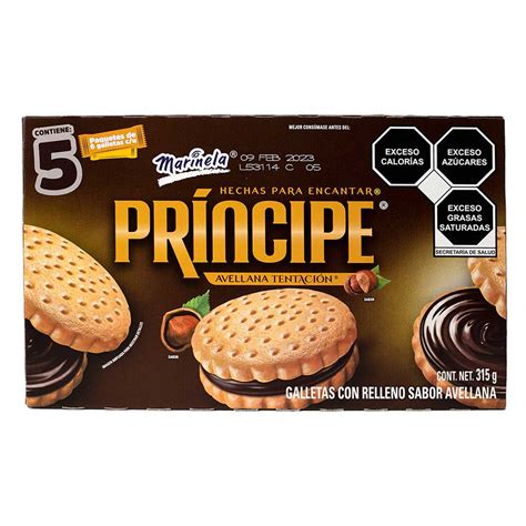 Pr Ncipe Galletas Tipo S Ndwich Con Relleno Sabor Avellana Precio Rappi