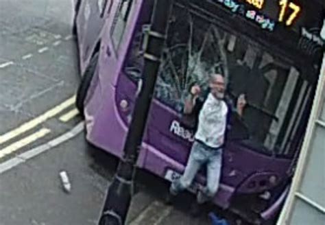 Video Man Knocked Down By Bus In Horrifying Smash Miraculously