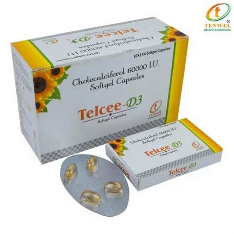 Cholecalciferol I U Softgel Capsules At Rs Strip Softgel