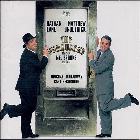 The Producers The New Mel Brooks Musical Original Broadway Cast Recording By The Producers