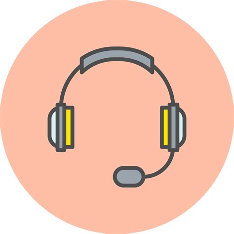 Gaming Headset Vector Icon 16485763 Vector Art At Vecteezy