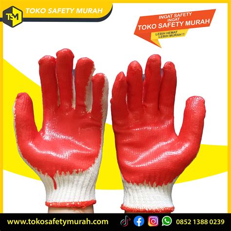 Sarung Tangan Latex Premium Karet Tebal Safety Gloves Anti Licin