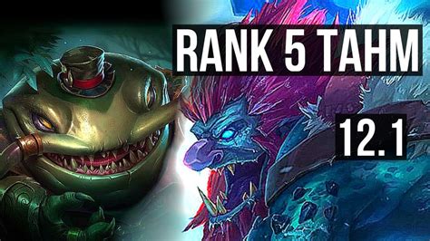 Tahm Kench Vs Trundle Top Rank 5 Tahm 70 Winrate 6 Solo Kills 8