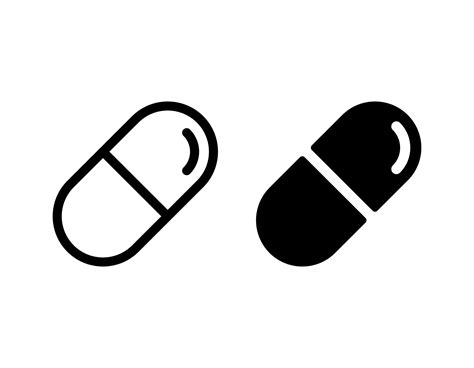 Medical Capsule Vector Icon 7128056 Vector Art At Vecteezy