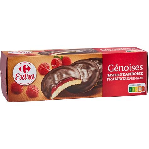 G Teaux G Noises Framboise Carrefour Extra Le Paquet De G Prix