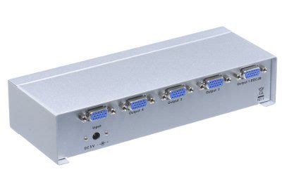 4 Way VGA Video Splitter Extender 1 In 4 Out ShowMeCables