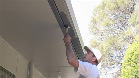 How To Paint Gutters And Soffits Lesley Turner Backyard Project