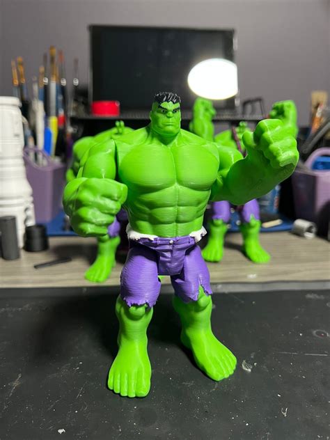 The Hulk Action Figure 6 Inch Tall Articulated the Incredible Hulk - Etsy