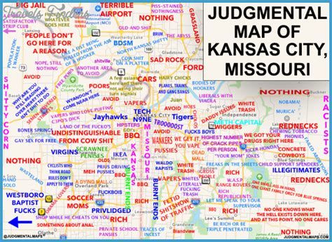 Kansas Map With Cities - TravelsFinders.Com