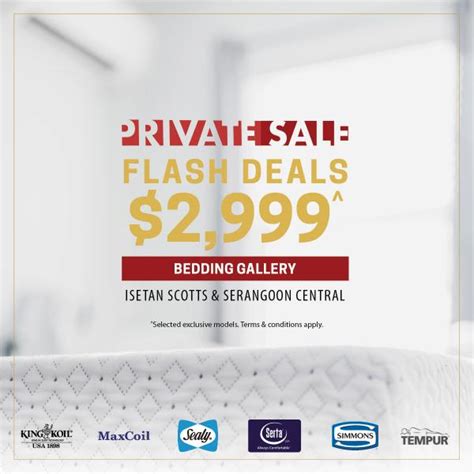 ISETAN Bedding Gallery Promotion 19 May 2023 20 May 2023