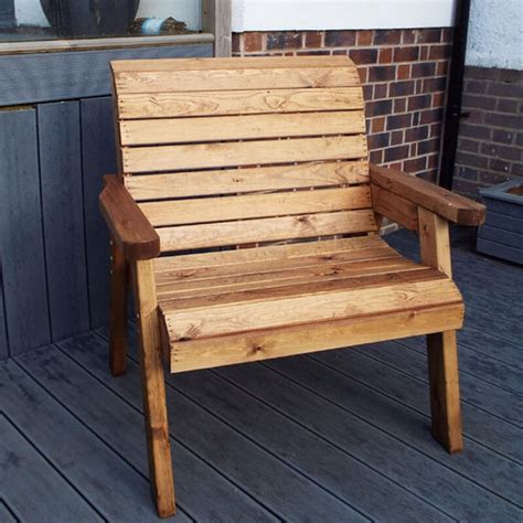 Extra Large Wooden Garden Chair