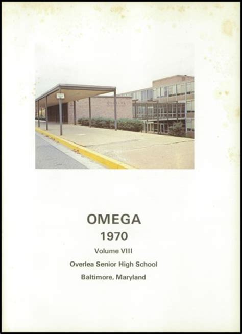 Explore 1970 Overlea High School Yearbook, Baltimore MD - Classmates