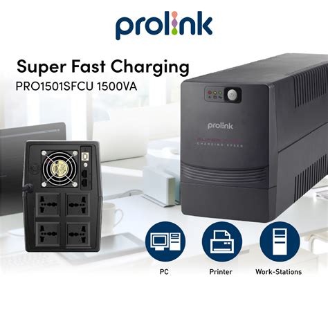 Bộ lưu điện UPS Prolink PRO1501SFCU 1500VA Công ty Cổ phần Phân