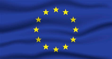 Premium Vector Europe Flag D Png Vector