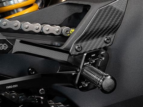 Fxr D B Pedane Alluminio Nere Racing Gilles Tooling Ducati Panigale