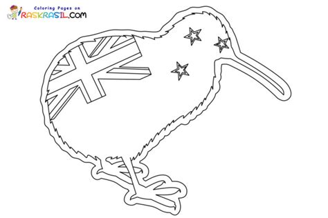 New Zealand Coloring Pages